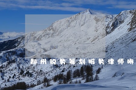 郑州税务筹划服务律师哪家比较好 郑州税务筹划服务律师哪家比较好