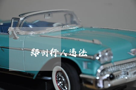 郑州行人违法 郑州行人违法