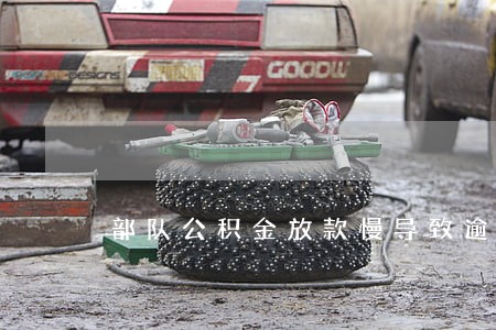 部队公积金放款慢导致逾期 部队公积金放款慢导致逾期