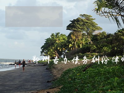 鄞州专办债务纠纷律师费用