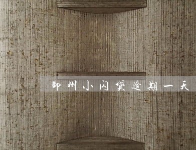 鄞州小闪贷逾期一天 鄞州小闪贷逾期一天