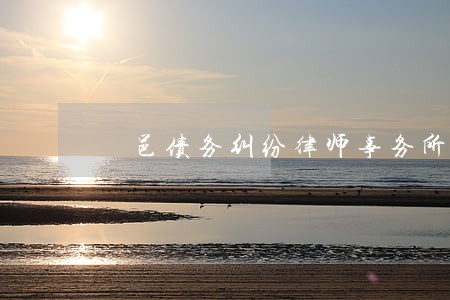 鄠邑债务纠纷律师事务所咨询 鄠邑债务纠纷律师事务所咨询