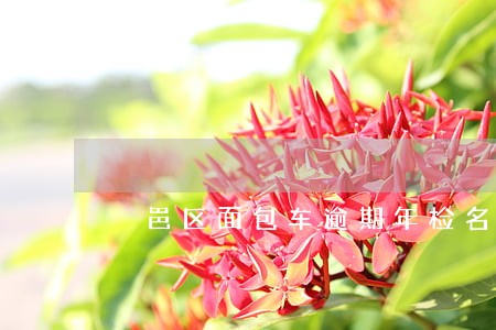 鄠邑区面包车逾期年检名单 鄠邑区面包车逾期年检名单