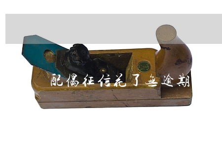 配偶征信花了无逾期无欠款 配偶征信花了无逾期无欠款
