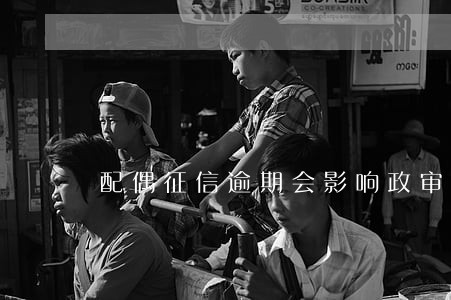 配偶征信逾期会影响政审吗