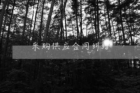 采购供应合同纠纷 采购供应合同纠纷