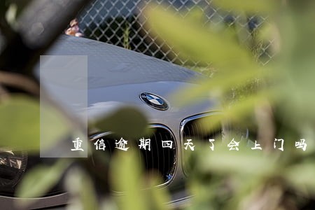重信逾期四天了会上门吗