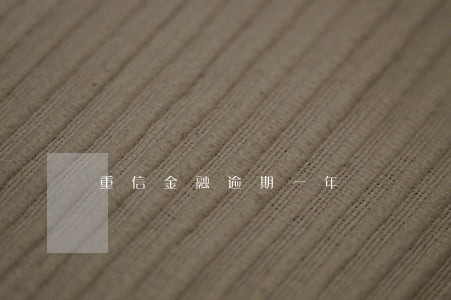 重信金融逾期一年 重信金融逾期一年