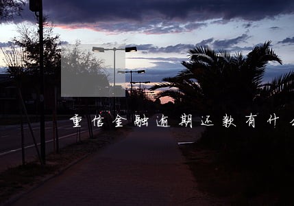 重信金融逾期还款有什么影响 重信金融逾期还款有什么影响