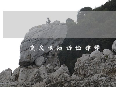 重庆保险诉讼律师