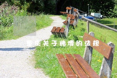 重庆关于赌博的法规 重庆关于赌博的法规