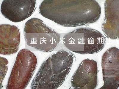 重庆小米金融逾期上征信吗 重庆小米金融逾期上征信吗