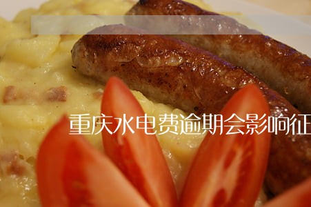 重庆水电费逾期会影响征信吗 重庆水电费逾期会影响征信吗