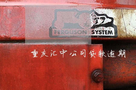 重庆汇中公司贷款逾期 重庆汇中公司贷款逾期