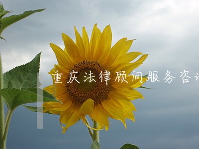 重庆法律顾问服务咨询 重庆法律顾问服务咨询