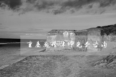 重庆离婚律师免费咨询 重庆离婚律师免费咨询