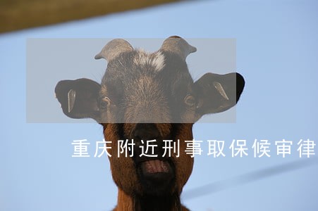 重庆附近刑事取保候审律师