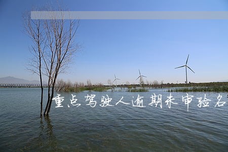 重点驾驶人逾期未审验名单 重点驾驶人逾期未审验名单