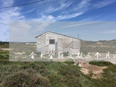 金东金融逾期三个月没事吧 金东金融逾期三个月没事吧