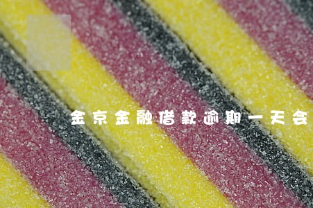 金京金融借款逾期一天会怎么样 金京金融借款逾期一天会怎么样