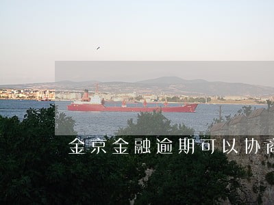 金京金融逾期可以协商吗