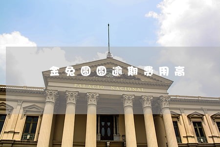 金兔圆圆逾期费用高 金兔圆圆逾期费用高