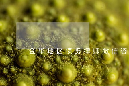金华地区债务律师微信咨询 金华地区债务律师微信咨询