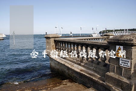 金手指短信提醒你逾期 金手指短信提醒你逾期