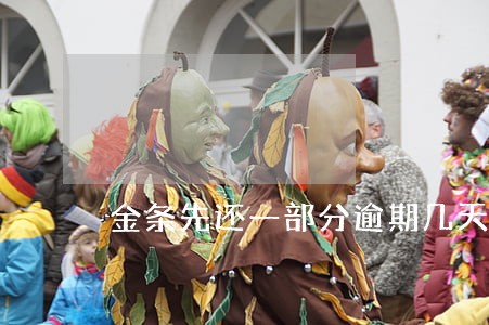 金条先还一部分逾期几天可以吗 金条先还一部分逾期几天可以吗