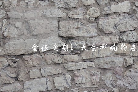 金条逾期1天会影响购房吗