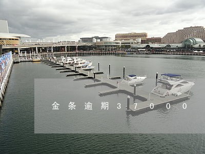 金条逾期37000 金条逾期37000