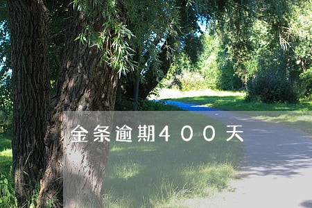 金条逾期400天 金条逾期400天