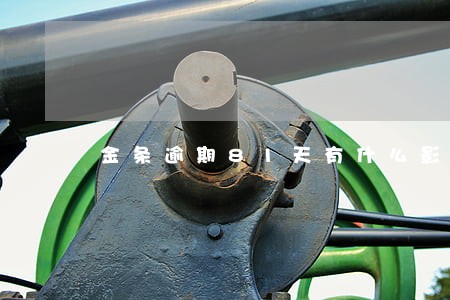 金条逾期81天有什么影响 金条逾期81天有什么影响