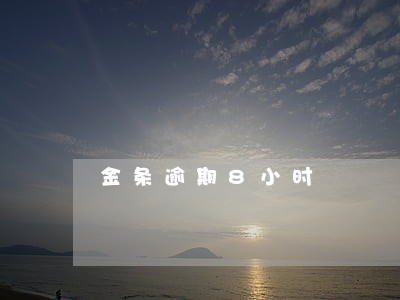 金条逾期8小时 金条逾期8小时