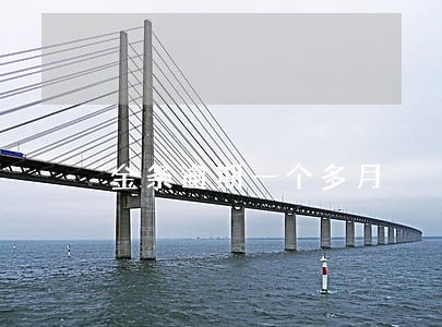 金条逾期一个多月 金条逾期一个多月