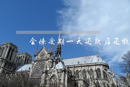 金条逾期一天还款后还能借款吗 金条逾期一天还款后还能借款吗