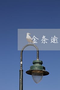 金条逾期一次以后还可以用吗 金条逾期一次以后还可以用吗
