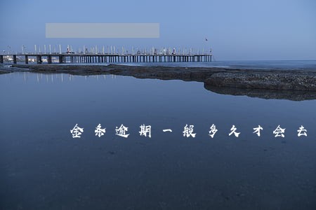 金条逾期一般多久才会去你家