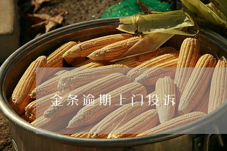 金条逾期上门投诉 金条逾期上门投诉