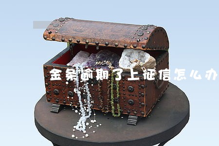 金条逾期了上征信怎么办 金条逾期了上征信怎么办