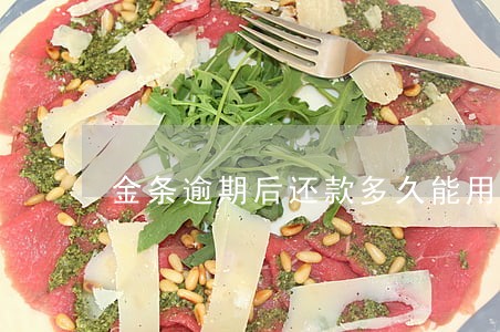 金条逾期后还款多久能用 金条逾期后还款多久能用