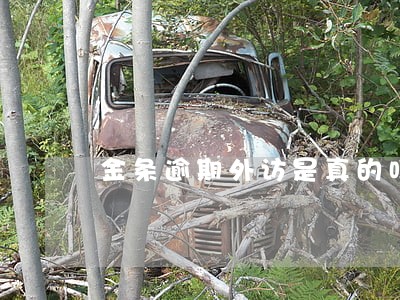 金条逾期外访是真的吗 金条逾期外访是真的吗