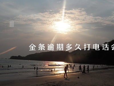 金条逾期多久打电话会叫你还款 金条逾期多久打电话会叫你还款