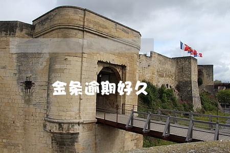 金条逾期好久 金条逾期好久
