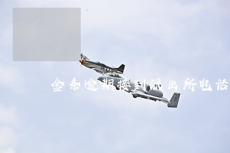金条逾期接到派出所电话 金条逾期接到派出所电话