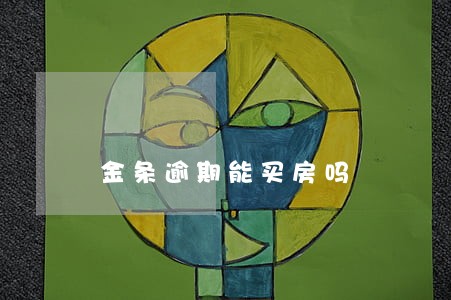 金条逾期能买房吗