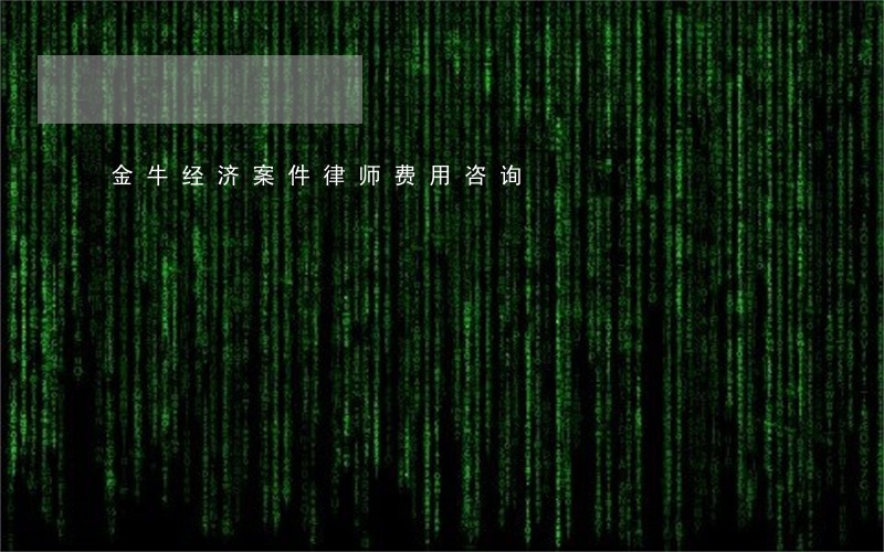 金牛经济案件律师费用咨询 金牛经济案件律师费用咨询