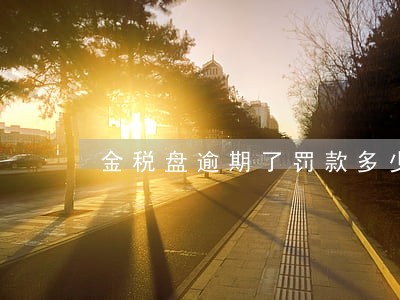 金税盘逾期了罚款多少 金税盘逾期了罚款多少