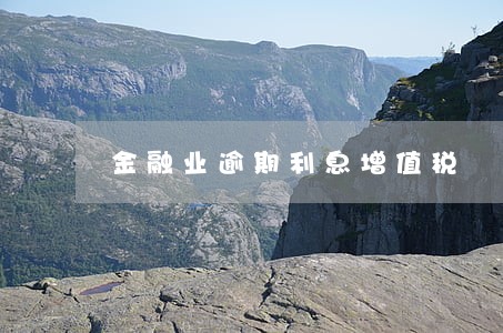 金融业逾期利息增值税 金融业逾期利息增值税