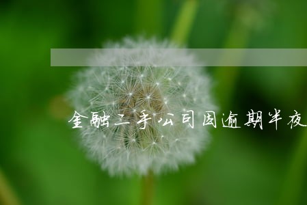 金融二手公司因逾期半夜偷大车 金融二手公司因逾期半夜偷大车